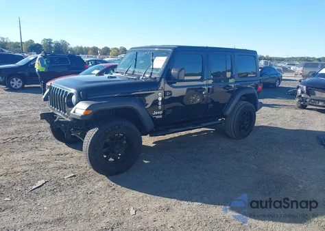 2019 Jeep Wrangler Unlimited Sport S 4X4 from USA, damaged, VIN 1C4HJXDN0KW691173